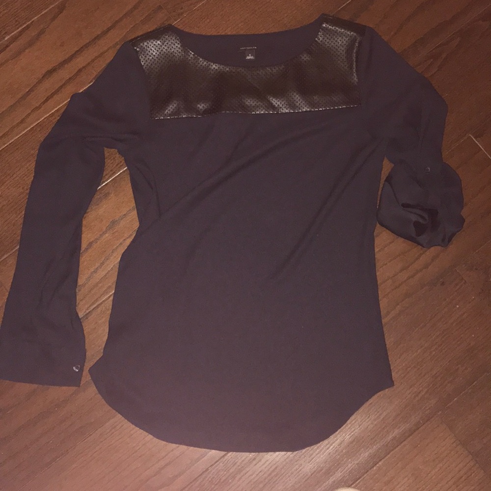 Navy blouse